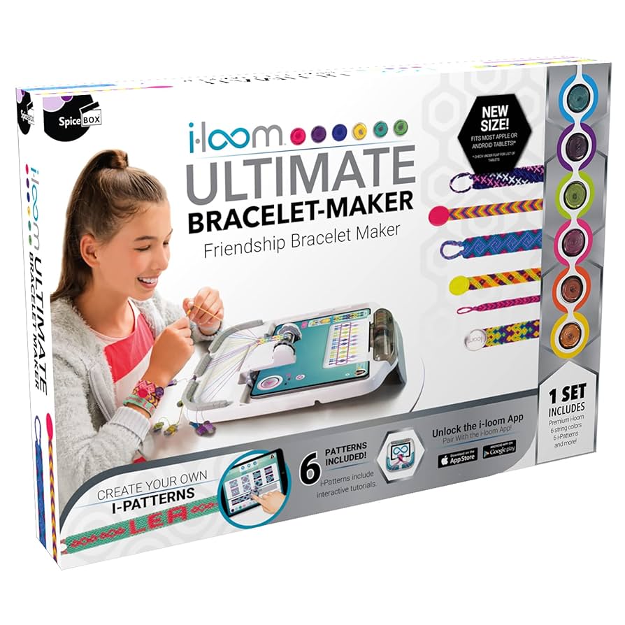 SpiceBox: i-Loom Bracelet Maker, The Ultimate Art and Craft
